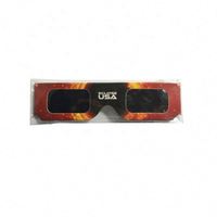 Gafas de Observación de Eclipse Solar de Acero Inoxidable Portátiles con Logotipo Personalizado Impreso en Serigrafía para Regalos de Eclipse Anular Total