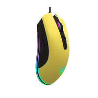 Souris de jeu bon marché avec logo personnalisé OEM ODM, souris de jeu avec 30 millions de clics, éclairage RVB pour ordinateurs portables et ordinateurs de bureau