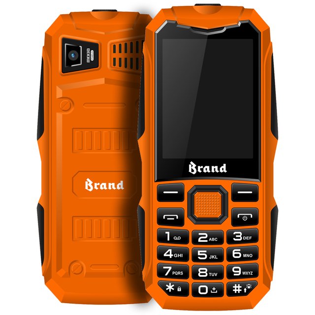 Good Quality New Arrival Rugged Design X11 2.4 Inch 2G GSM Mobile Phone Big Battery 2500mAh