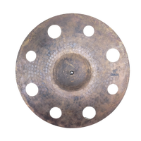 Accessoul Effect Crash Cymbals 16" 43cm B20 Bronze Ozone High Grade Professional Performance 1.7kg Many Sounds Drum Set