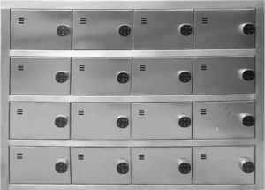 Scarpiera in acciaio inox per uso medico per attrezzature di servizio di stoccaggio antibatterico ospedaliero - Product Image 3