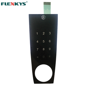 Custom 3*4 Buttons <b>Digital</b> Door <b>Lock</b> Membrane Keypad Switch Keyboard Flexkys Membrane Switch Flexkys - Product Image 2