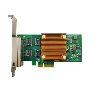 1000Base-T千兆以太网4端口RJ45光服务器适配器，带英特尔I350芯片，适用于戴尔服务器