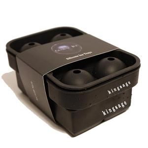 Gran oferta, fabricante de bolas de hielo de sílice personalizado, modelo de cubitos de hielo, bandeja, molde de bolas de hielo para whisky, silicona, espacio navideño, negro, San Valentín - Product Image 4