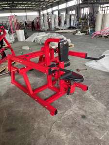 Attrezzo Professionale Commerciale in Acciaio Regolabile per Dip da Seduto, Tricipiti, Braccia e Petto, con Carico a Piastre, per Bodybuilding e Fitness in <span class=keywords><strong>Palestra</strong></span>, NO.26 - Product Image 4