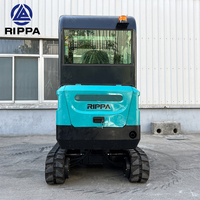 Rippa R330 Miniature Bager Varrified Fournisseur Pelle rotative Petite taille Bagger Liste de prix Escavatore