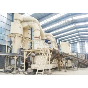 Limestone Raymond Grinder Flour Grinding Mill Er Grinding Mill Machine Quartz Stone Dolstone Carbon Pual Micro Marble Powd Black