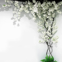 Offre Spéciale : Décorations d'arches et de branches de cerisier artificielles en soie pour mariages, Noël et la rentrée scolaire