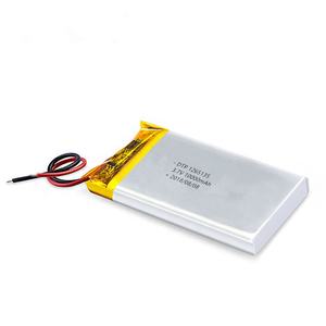 <span class=keywords><strong>3</strong></span>,7 V 10000 mAh DTP1265135 lipo Bluetooth headset battery cell - Product Image 2