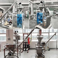 Machine d'emballage 3-en-1 pour produits cacao, farine de manioc, café, poudre et granulés, remplissage et scellage de 1kg