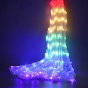 ขายส่งปีกผีเสื้อ LED เรืองแสงสำหรับการแสดงระบำหน้าท้อง 360 องศา °   เอฟเฟกต์บนเวที - Product Image 6