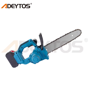 Sierra de mano eléctrica de litio avanzada a batería, motosierra con motor sin escobillas de 2800W, barra guía de 6 pulgadas, venta al por mayor OEM de alta resistencia - Product Image 1