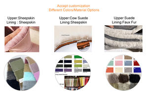 Stivali Invernali Classici Personalizzati per <span class=keywords><strong>Uomo</strong></span>, Resistenti, Neri, a Metà Polpaccio, Caldi, <span class=keywords><strong>con</strong></span> Fodera in Finta Pelle di Pecora, per Interni ed Esterni - Product Image 5