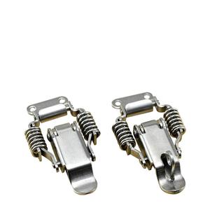 Serrure à double ressort en acier inoxydable 304 industriel, petite serrure pour boîte en bois, loquet, accessoires pour sac, attaches, produit - Product Image 3