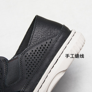 Sandalias de Cuero para Hombre, Cómodas y Suaves, de Piel Vacuna, Duraderas, Cosidas a Mano, de Doble Uso, con Punta Abierta, Pantuflas de Cuero Genuino para Hombre - Product Image 2