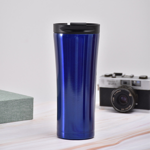 Custom Logo 17oz Stainless Steel Vacuum Insulated Slim Travel Tumbler with Leakproof Lid <b>Double</b> <b>Wall</b> Coffee <b>Mug</b> - Product Image 3