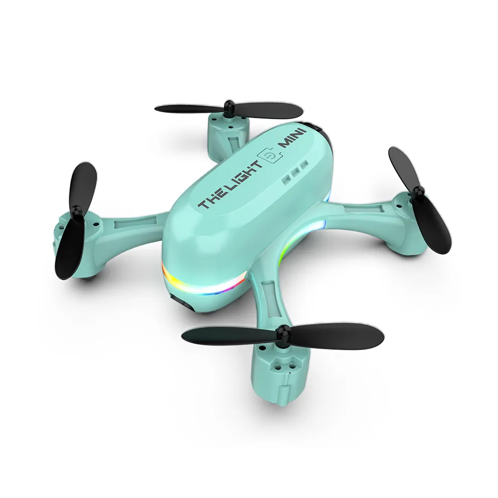 YUJIAN Amazon hot sells V6 Mini Drone WiFi FPV with 4K Dual HD Camera Altitude Hold Mode RC Drone Quadcopter RTF Toys Gift