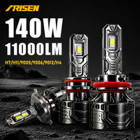 Ampoule de phare LED 6000K 15000LM Super Lumineuse H1 H3 H4 H7 H11 9005 9006 Kit de remplacement de phare de voiture halogène