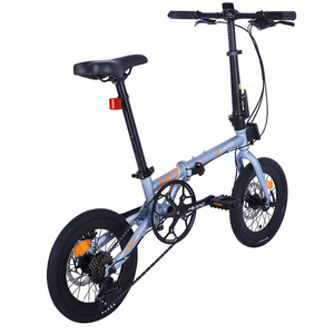 JOYKIE Xe Đạp Gấp 16 Inch Bằng Thép Bán Sỉ Xe Đạp Gấp 8 Tốc Độ Cho Người Lớn - Product Image 3