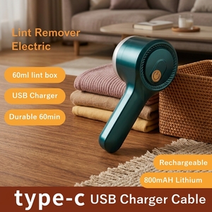 Levapelucchi Elettrico Portatile Ricaricabile, Rasoio Intelligente per Tessuti per Auto e Casa, Mini Tagliapelucchi per Maglioni e Tappeti - Product Image 2