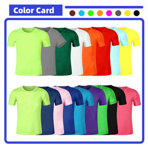 T-<span class=keywords><strong>shirt</strong></span> in poliestere 100% personalizzabile all'ingrosso, a trama semplice, per <span class=keywords><strong>sport</strong></span>, palestra, corsa, ad asciugatura rapida, da uomo - Product Image 2