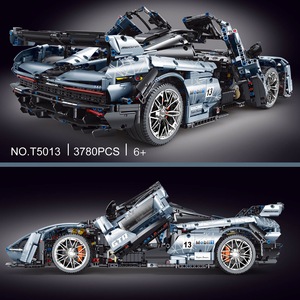 Teco T5013 Super Car GTR Blocs de construction modèle 3780 pièces Version télécommandée pour enfants de 6 ans et plus - Product Image 3