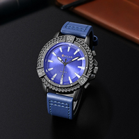 WJ-11530 Nouvelle Arrivée Vente Chaude Montre Homme en Cuir à Quartz Tendance Prix Usine Vente en Gros