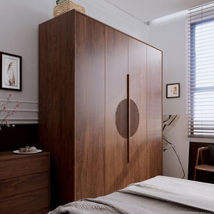 Práctico <span class=keywords><strong>armario</strong></span> de <span class=keywords><strong>madera</strong></span> Simple y moderno para dormitorio, <span class=keywords><strong>armario</strong></span> de almacenamiento económico duradero con armarios, muebles de dormitorio combinados - Product Image 2