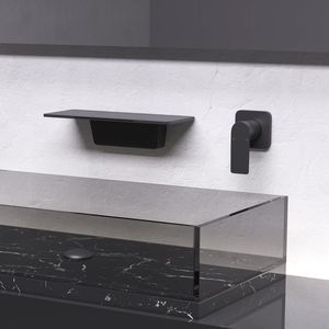 DB <b>Waterfall</b> Design Bathroom Sink Faucet for Bath & <b>Shower</b> - Product Image 3