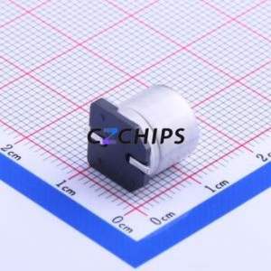 ตัวเก็บประจุ EEETP1C471AP อลูมิเนียมอิเล็กโทรลีติค SMD D10xL10.2mm 470uF 20% 16V 325mA-120Hz - Product Image 2