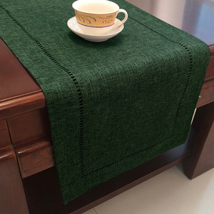 Wholesale Basic Linen-like Style <strong>Table</strong> <strong>Runner</strong> Rustic Farmhouse <strong>Grey</strong> <strong>Table</strong> <strong>Runners</strong> Long Everyday Polyester <strong>Table</strong> <strong>Runner</strong> - Product Image 2