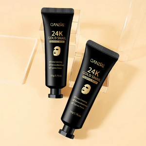 Mascarilla Facial de Oro de 24K con Lágrimas de Caracol, Elimina Puntos Negros, Limpieza Profunda, Reduce Poros - Product Image 5