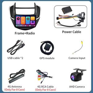 Chevrolet TRAX 2014-2016ระบบนำทางในรถยนต์ระบบแอนดรอยด์พร้อมบลูทูธ USB IPS หน้าจอสัมผัส <span class=keywords><strong>GPS</strong></span> เครื่องเล่นซีดีรับประกัน1ปี - Product Image 4