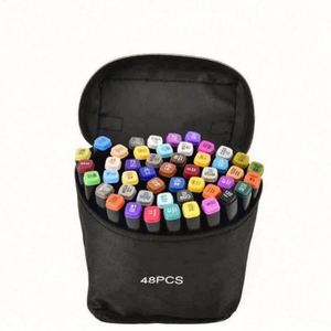 Marcadores de Arte de Doble Punta con Alcohol, 80 Colores, para Niños y Adultos, para Colorear, Dibujar y Pintar - Product Image 1