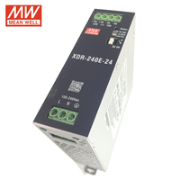 Alimentation à découpage sur rail DIN Mean Well XDR-240E/XDR-240 240W 12V 36V 24V 48V 20A 10A, alimentation haute puissance LA PI NDR-240 SDR