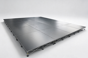 Scène pliante d'extérieur, plateforme de scène intelligente avec podium en aluminium - Product Image 1