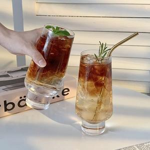 Verres en <span class=keywords><strong>verre</strong></span> isolés populaires jus eau pétillante yaourt froid <span class=keywords><strong>Mojito</strong></span> tasses à thé au lait - Product Image 2