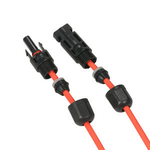 1M 2M 3M 5M 10m 20m Solar Panel <strong>Cable</strong> PV CONNECTOR WIRE 4mm2 6mm2 with Connector 10 <strong>AWG</strong> Solar Extension <strong>Cable</strong> - Product Image 4