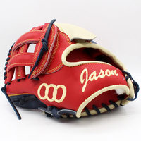 Gant de baseball LHT droitier de haute qualité personnalisé en usine H Web Finger Hood