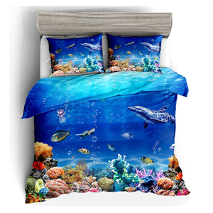 Stampa digitale <span class=keywords><strong>Raso</strong></span> 3D Set <span class=keywords><strong>di</strong></span> Biancheria Da Letto <span class=keywords><strong>Copripiumino</strong></span> Set 100% Da Letto In <span class=keywords><strong>Cotone</strong></span> Foglio <span class=keywords><strong>di</strong></span> Tessili Per La Custom <span class=keywords><strong>Copripiumino</strong></span> - Product Image 5
