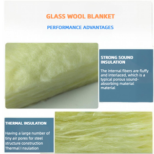 Rouleau <span class=keywords><strong>de</strong></span> <span class=keywords><strong>laine</strong></span> <span class=keywords><strong>de</strong></span> <span class=keywords><strong>verre</strong></span> <span class=keywords><strong>de</strong></span> style moderne, panneau ignifuge, isolation thermique pour la construction, options disponibles <span class=keywords><strong>de</strong></span> 100 <span class=keywords><strong>mm</strong></span>, 50 <span class=keywords><strong>mm</strong></span>, <span class=keywords><strong>80</strong></span> <span class=keywords><strong>mm</strong></span> - Product Image 3