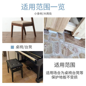 Patas de Plástico con Doble Clavo para Muebles Ying Sheng, Diseño Moderno y Simple para Armarios - Product Image 4