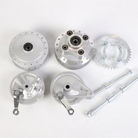 Rueda de Motocicleta de Aleación de Aluminio Forjado de 18 Pulgadas, Edición de Marca, Nueva, Gen-4, con Doble Freno de Disco, Alta Calidad, para Reequipamiento/Actualización de Fábrica
