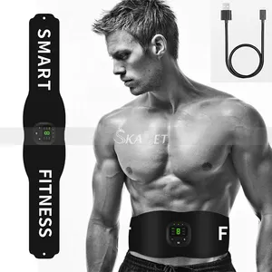 Hot Sale Abdominal Toning Belt Abdomen Vibration Body Slimming Belt EMS Trainer Electric Muscle Stimulator Fitness Massager
