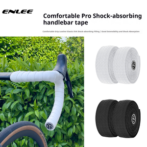 <span class=keywords><strong>Cinta</strong></span> para <span class=keywords><strong>manillar</strong></span> <span class=keywords><strong>de</strong></span> bicicleta <span class=keywords><strong>de</strong></span> carretera ENLEE, antideslizante, absorbente <span class=keywords><strong>de</strong></span> golpes, Comfort <span class=keywords><strong>Pro</strong></span> Bar Wrap para barras colgantes y cintas para bicicletas <span class=keywords><strong>de</strong></span> piñón fijo - Product Image 2