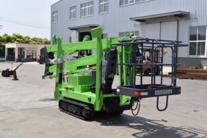 New ISO CE Approved Rough Terrain Hydraulic Aerial Man Lift <strong>Tracked</strong> Crawler Boom Lift Compact Spider Track Boom Lift for <strong>Sale</strong> - Product Image 5