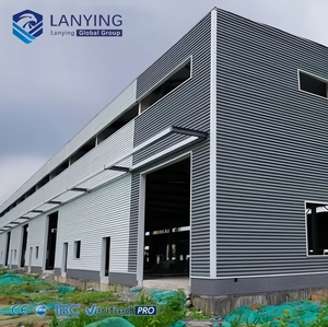 Edificio Prefabbricato Moderno in Acciaio Leggero per Magazzino e Officina con Struttura di Alta Qualità - Product Image 1