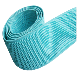 Fettuccia in Nylon poliestere con motivo a strisce Jacquard personalizzato all'ingrosso in fabbrica per borse - Product Image 1