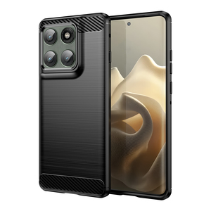 Para <span class=keywords><strong>Motorola</strong></span> Edge 60 <span class=keywords><strong>Pro</strong></span> Case, New Slim Carbon Fiber Texture Brushed Line Soft TPU Fundas para teléfonos móviles para <span class=keywords><strong>Motorola</strong></span> Edge 60 <span class=keywords><strong>Pro</strong></span> - Product Image 1