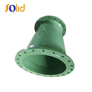 Accesorios de tubería de hierro, recubrimiento de FBE verde epoxi RAL 6011 DI, Ductile - Product Image 3